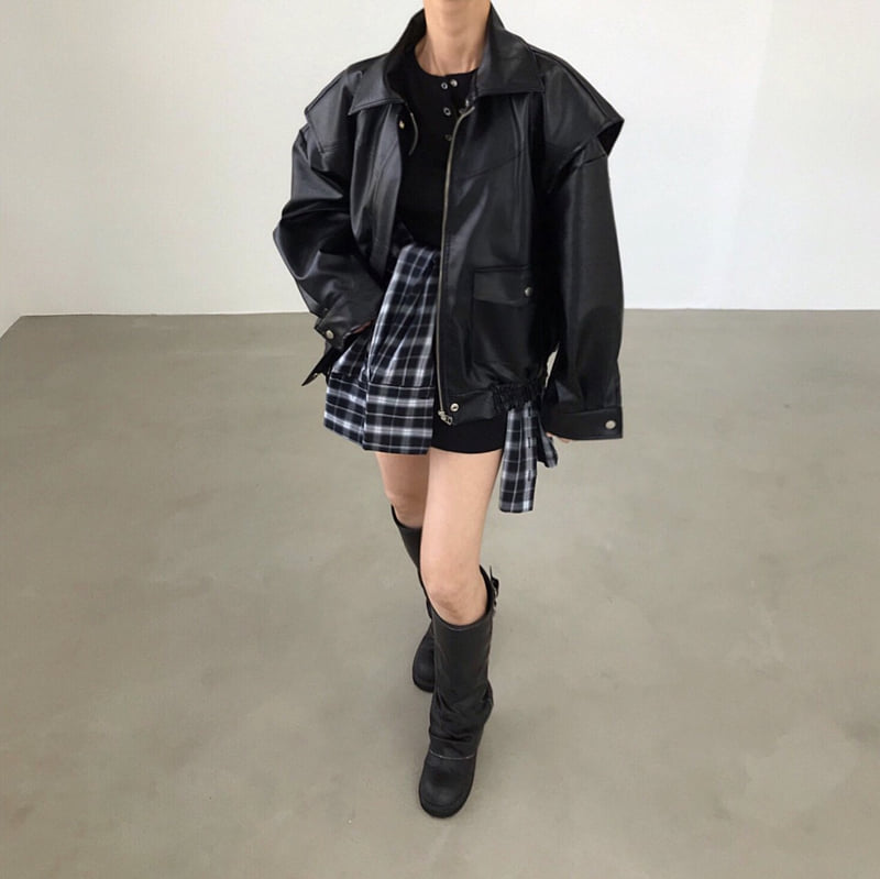 Twomoon - Korean Women Fashion - #thelittlethings - Poppy Blouson Jacket - 2