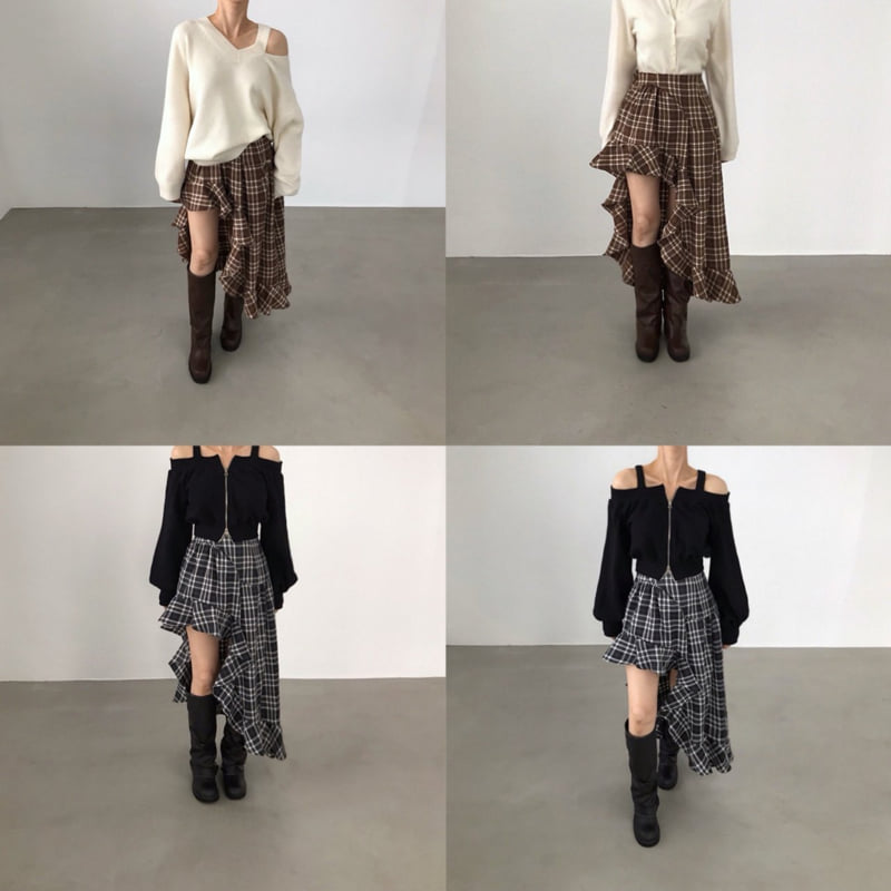 Twomoon - Korean Women Fashion - #vintagekidsstyle - Chapman Long Skirt