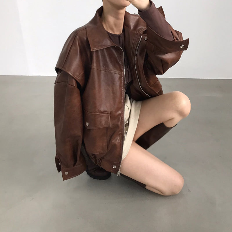 Twomoon - Korean Women Fashion - #womensfashion - Poppy Blouson Jacket - 10