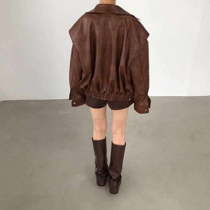 Twomoon - Korean Women Fashion - #womensfashion - Poppy Blouson Jacket - 8