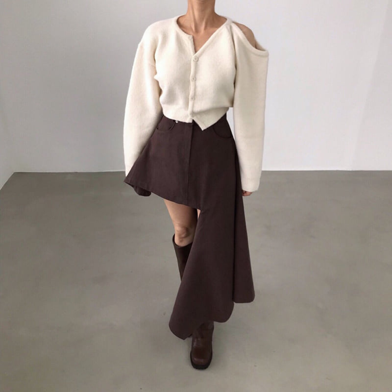Twomoon - Korean Women Fashion - #womensfashion - Jude Shoulder Cardigan