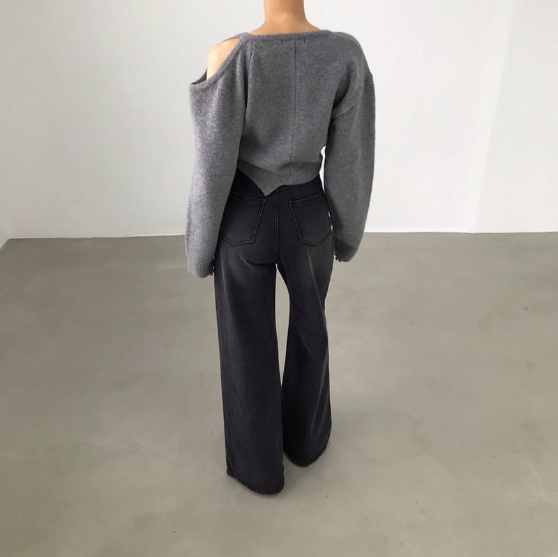 Twomoon - Korean Women Fashion - #womensfashion - Jude Shoulder Cardigan - 9