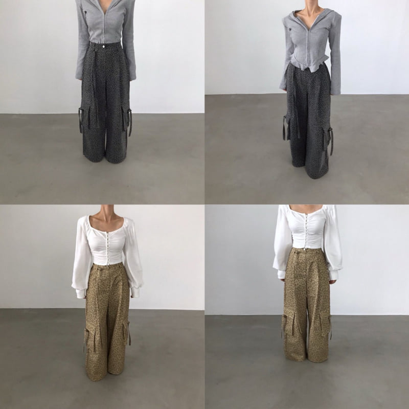 Twomoon - Korean Women Fashion - #womensfashion - Leo Belted Pants