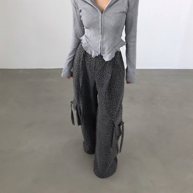 Twomoon - Korean Women Fashion - #womensfashion - Leo Belted Pants - 3
