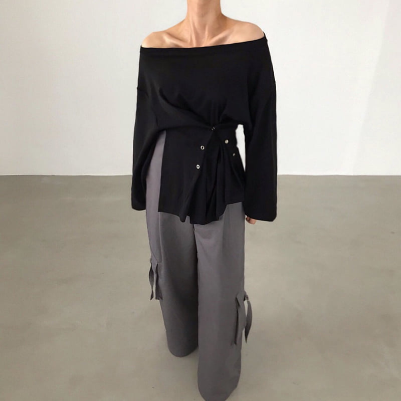 Twomoon - Korean Women Fashion - #womensfashion - Adele Loose Tee - 8