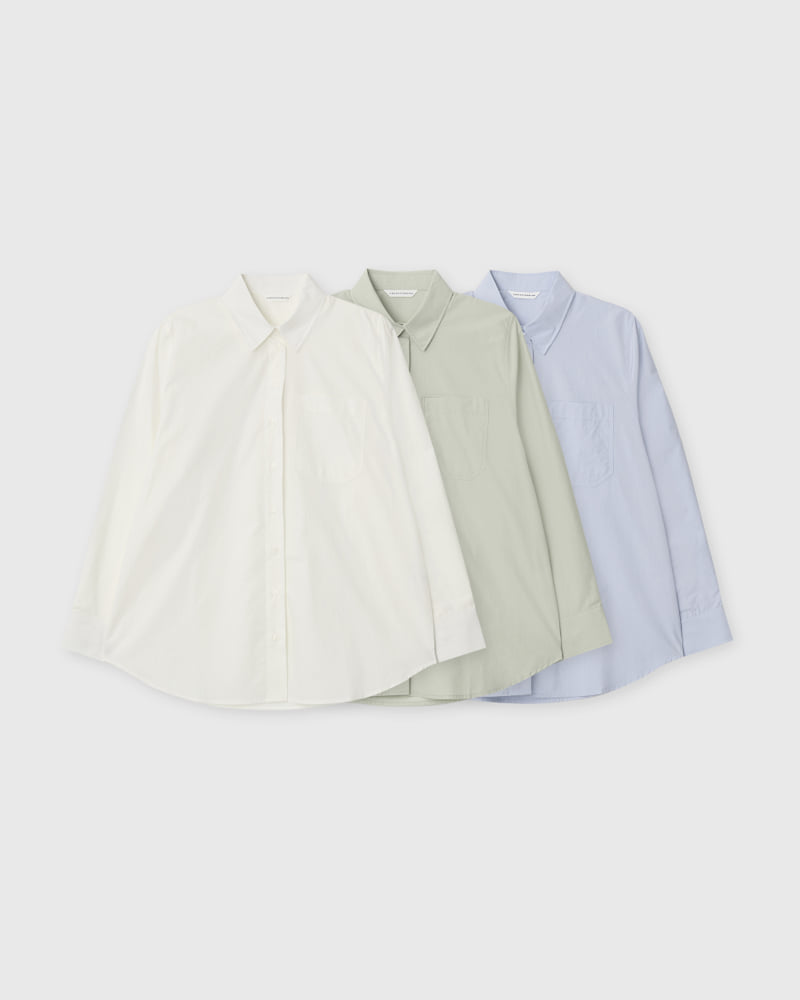 Understanding - Korean Women Fashion - #momslook - Basic Essential Boxy Shirt