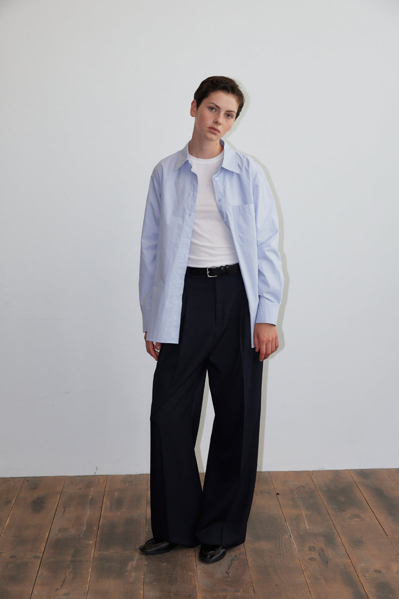 Understanding - Korean Women Fashion - #momslook - Basic Essential Boxy Shirt - 3