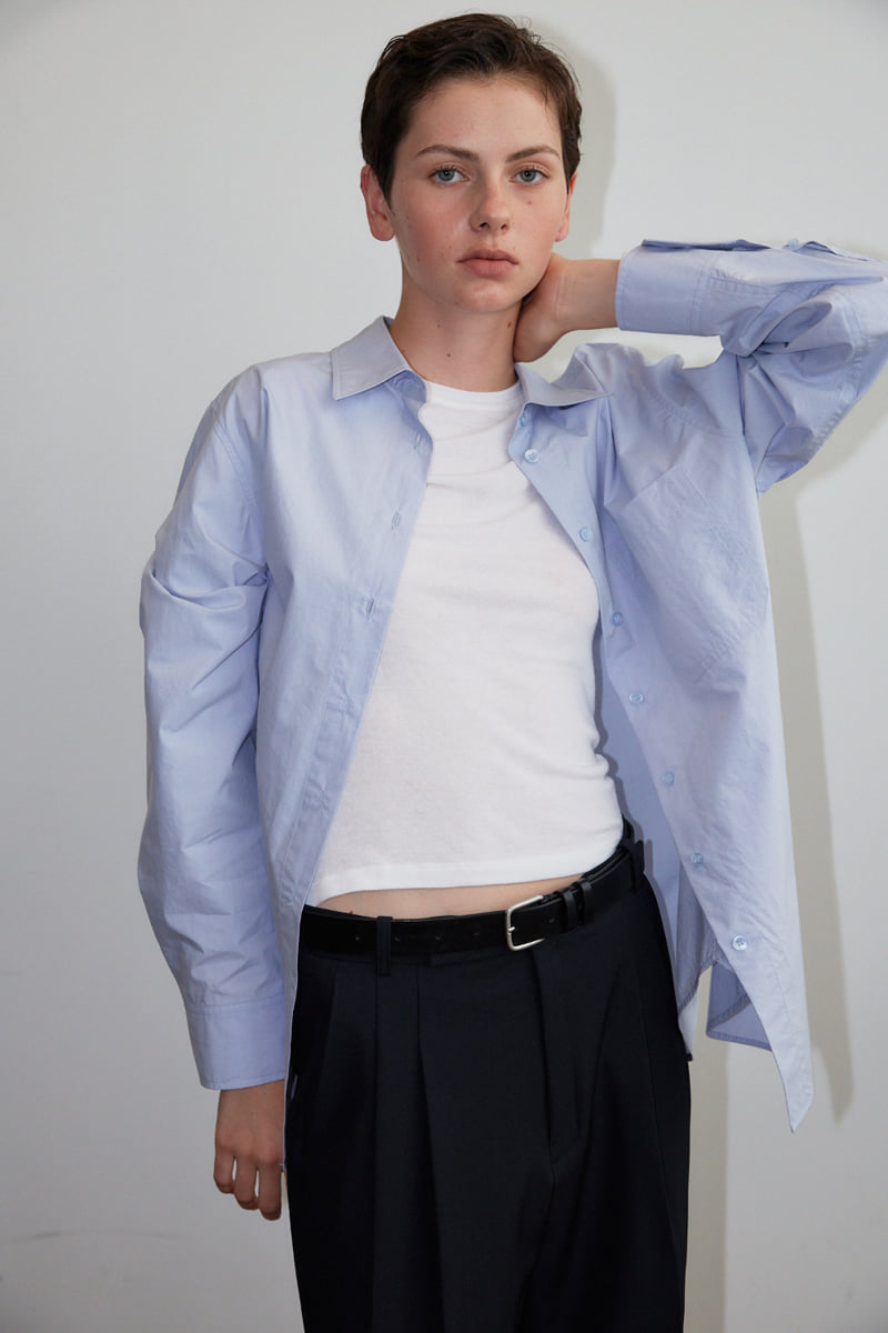 Understanding - Korean Women Fashion - #momslook - Basic Essential Boxy Shirt - 5