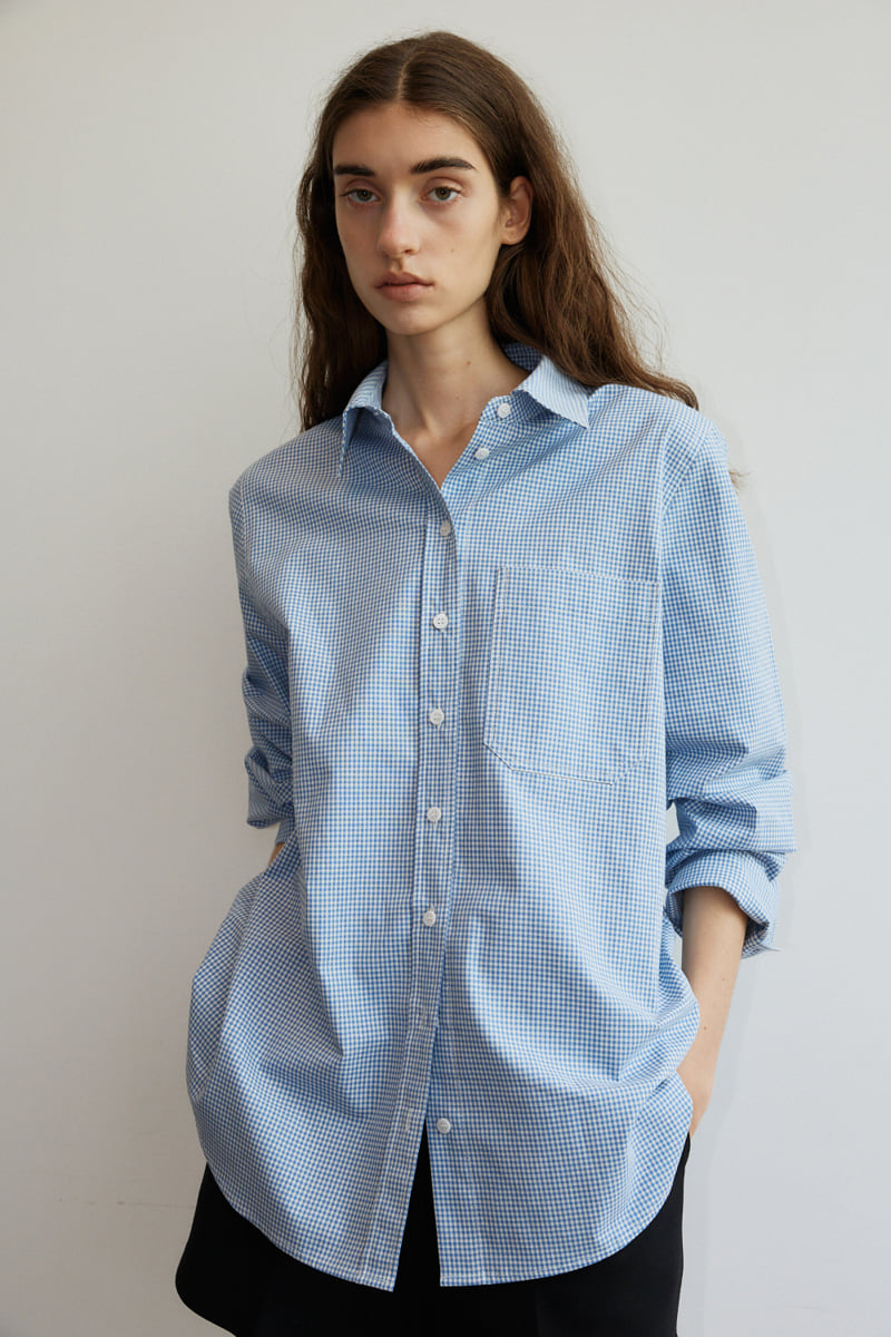 Understanding - Korean Women Fashion - #momslook - Gingham Check Essential Shirt - 6