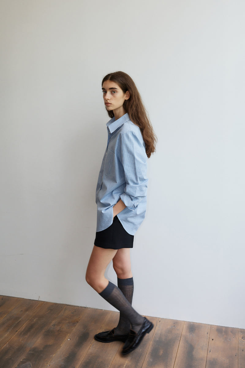 Understanding - Korean Women Fashion - #momslook - Gingham Check Essential Shirt - 8