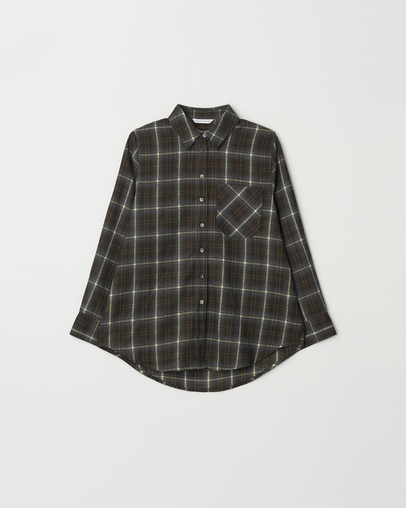 Understanding - Korean Women Fashion - #momslook - Big Check Shirt - 9