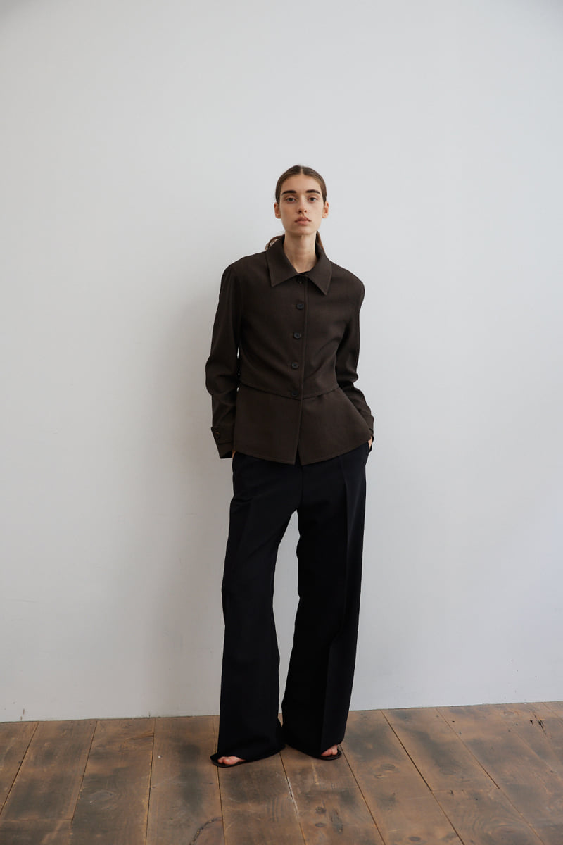 Understanding - Korean Women Fashion - #momslook - Crop Flare Jacket - 2