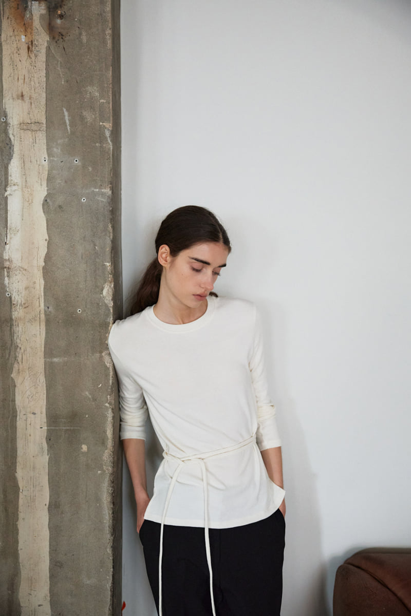Understanding - Korean Women Fashion - #momslook - Strap Loose Top - 8