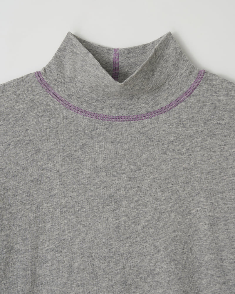 Understanding - Korean Women Fashion - #momslook - Stitch Turtleneck Tee - 10