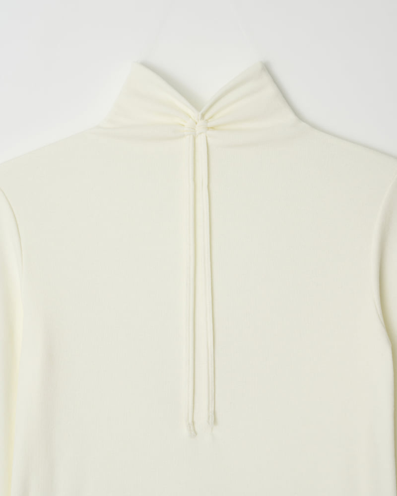 Understanding - Korean Women Fashion - #momslook - Neck Shirring Detail Top - 12