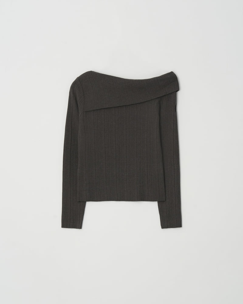 Understanding - Korean Women Fashion - #momslook - Off Shoulder Knit - 3