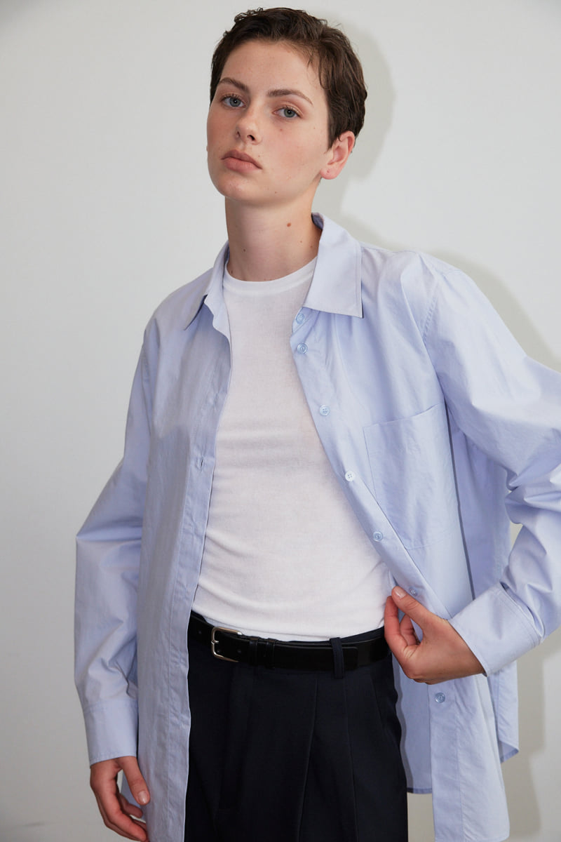 Understanding - Korean Women Fashion - #momslook - Basic Essential Boxy Shirt - 4