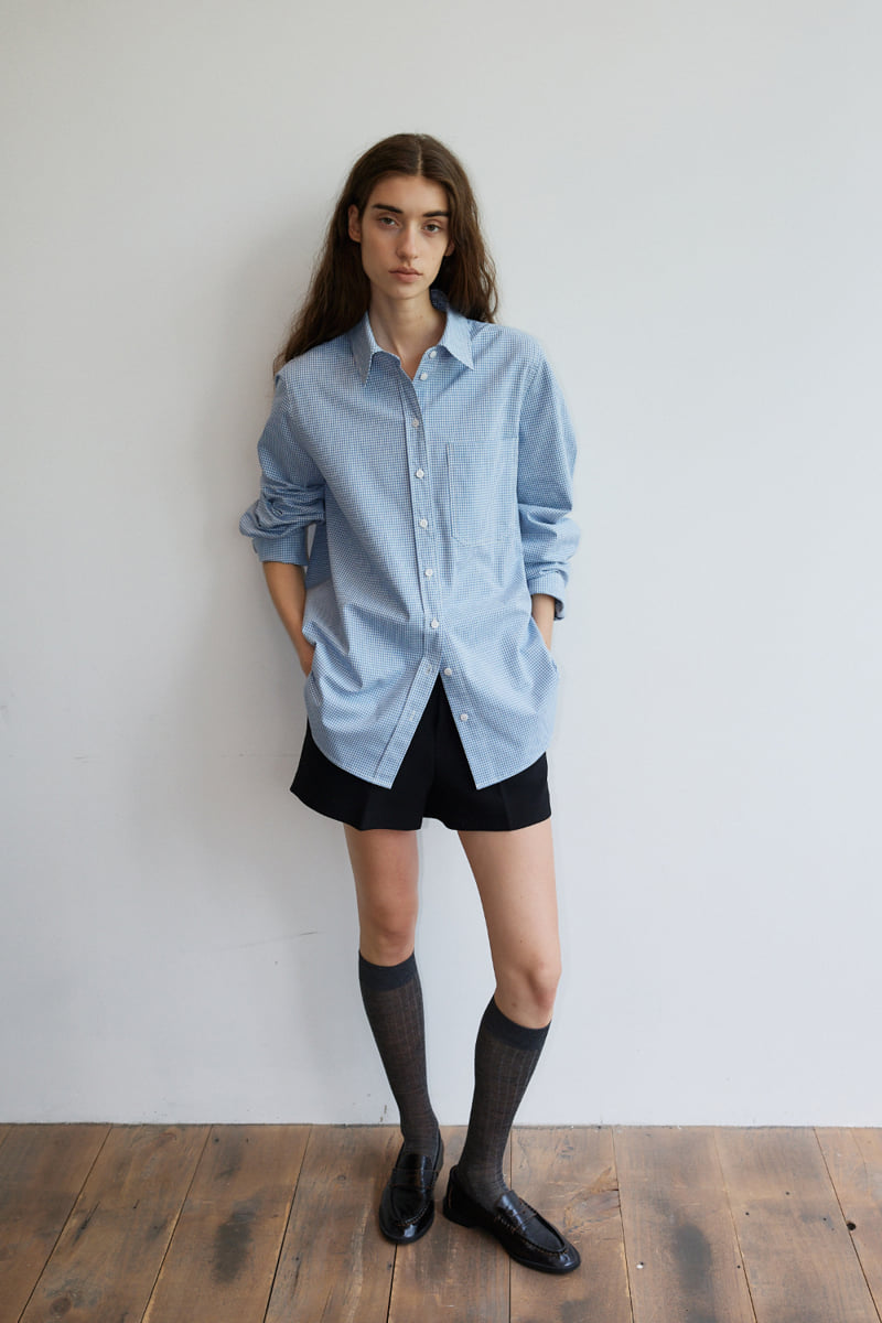 Understanding - Korean Women Fashion - #womensfashion - Gingham Check Essential Shirt