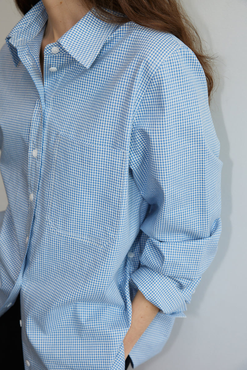 Understanding - Korean Women Fashion - #womensfashion - Gingham Check Essential Shirt - 7