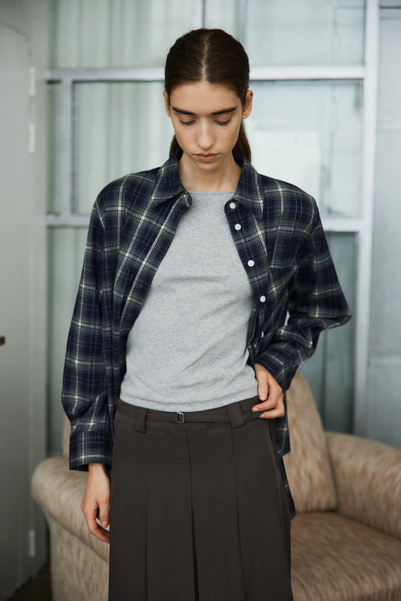 Understanding - Korean Women Fashion - #womensfashion - Big Check Shirt - 6