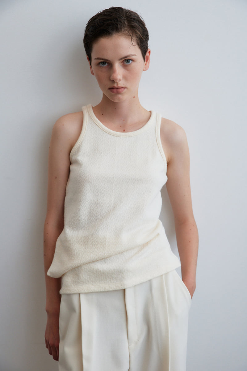 Understanding - Korean Women Fashion - #momslook - Unbal Layered Vest - 4
