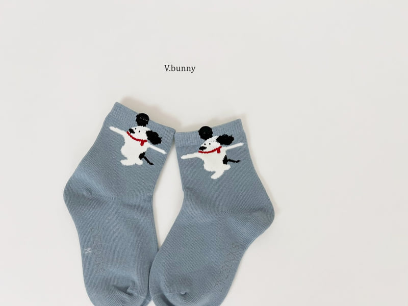 V Bunny - Korean Children Fashion - #childofig - Elbe Socks Set - 11