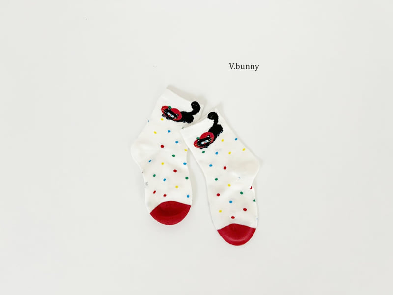 V Bunny - Korean Children Fashion - #childofig - Kapel Socks Set - 8