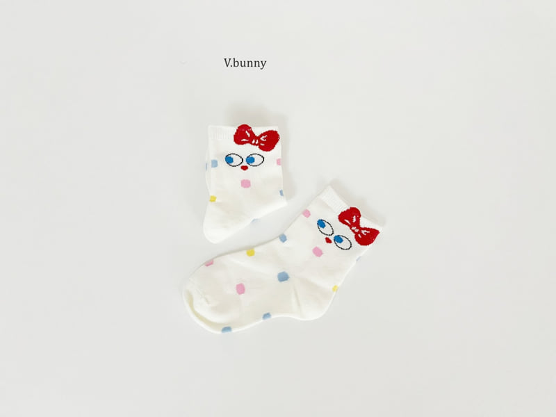 V Bunny - Korean Children Fashion - #childofig - Kapel Socks Set - 9