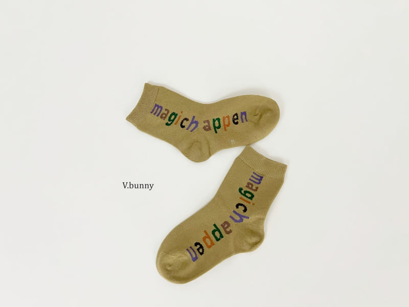 V Bunny - Korean Children Fashion - #childofig - Magic Socks Set - 7