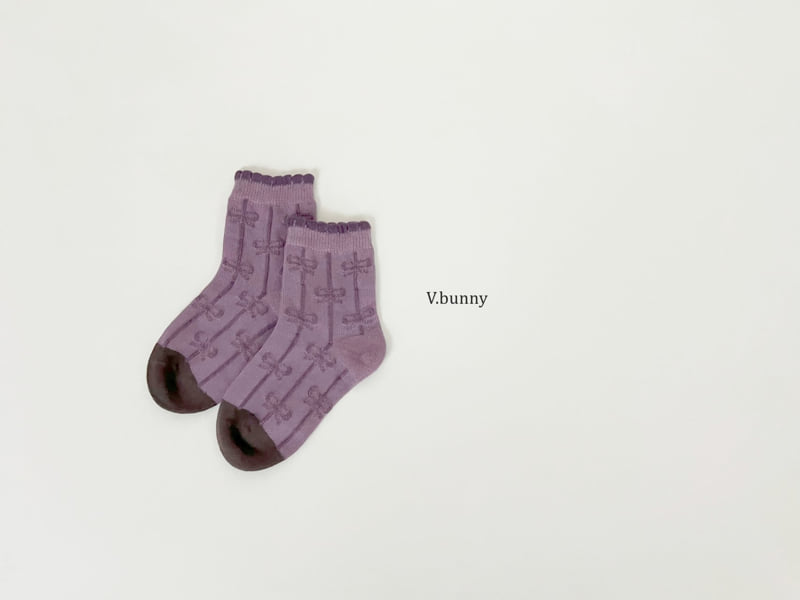 V Bunny - Korean Children Fashion - #childofig - Swallow Socks Set - 7