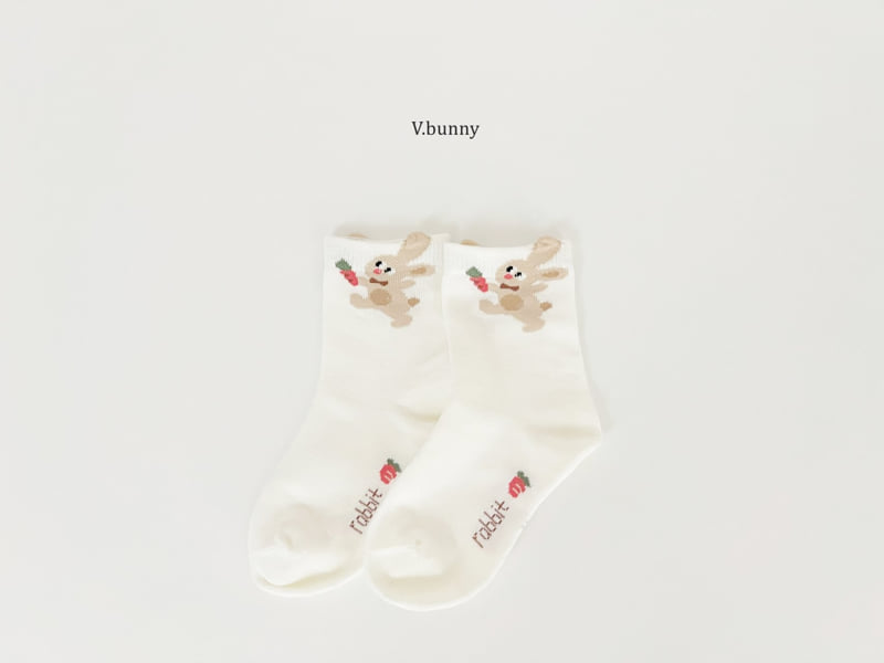 V Bunny - Korean Children Fashion - #childofig - Star Mushroom Socks Set - 6