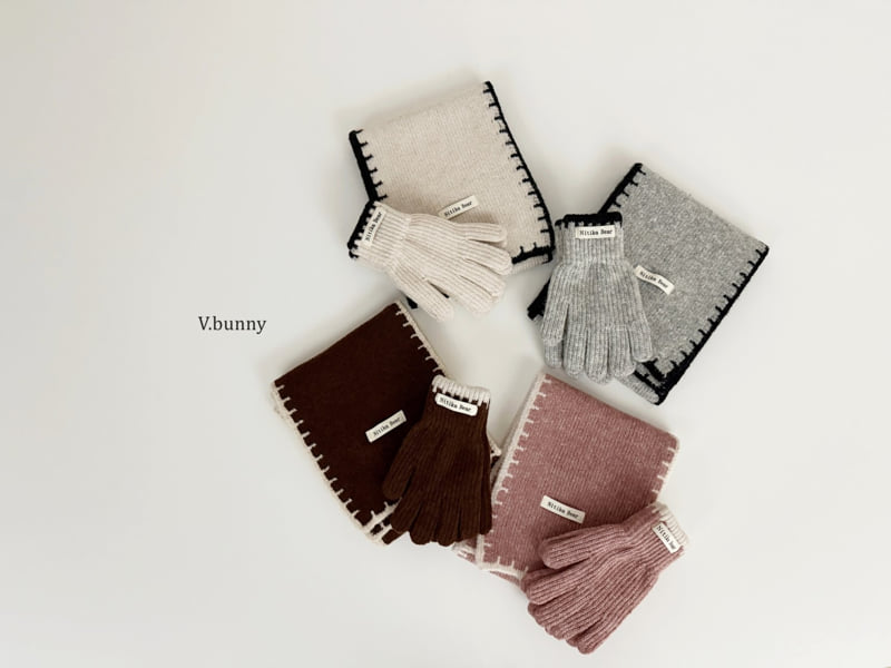 V Bunny - Korean Children Fashion - #childofig - Vely Muffler - 11