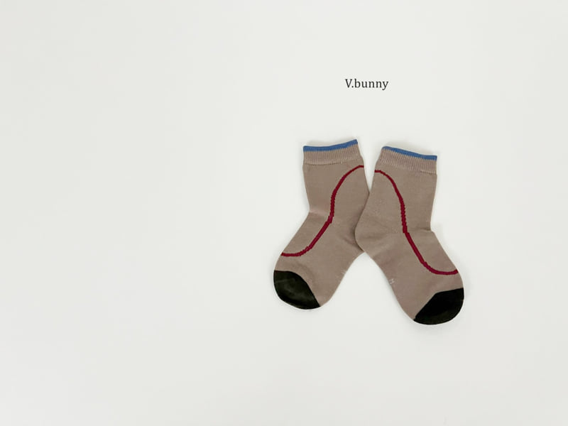 V Bunny - Korean Children Fashion - #childrensboutique - Dot Line Socks Set - 6