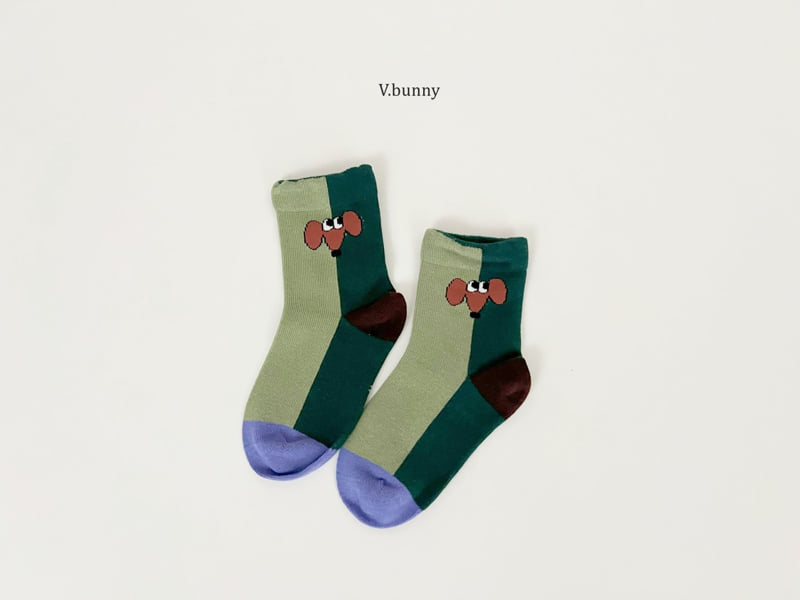 V Bunny - Korean Children Fashion - #childrensboutique - Puppy Day Socks Set - 5