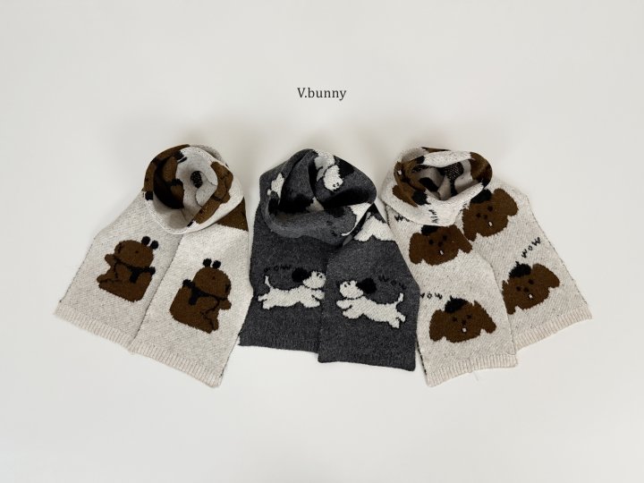 V Bunny - Korean Children Fashion - #childrensboutique - Wow Muffler - 5