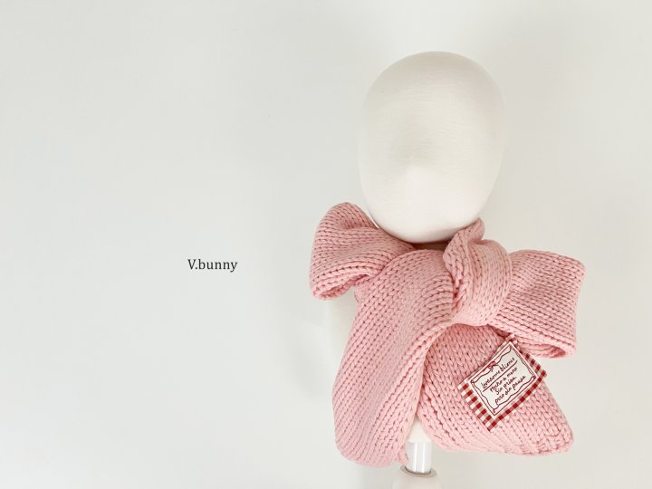 V Bunny - Korean Children Fashion - #childrensboutique - Check Label Muffler - 11