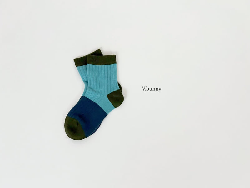 V Bunny - Korean Children Fashion - #designkidswear - Dot Line Socks Set - 7