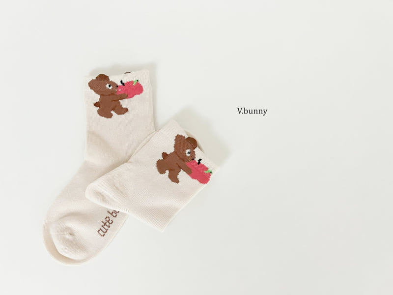 V Bunny - Korean Children Fashion - #discoveringself - Star Mushroom Socks Set - 9