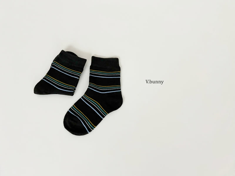 V Bunny - Korean Children Fashion - #discoveringself - Dot Line Socks Set - 8