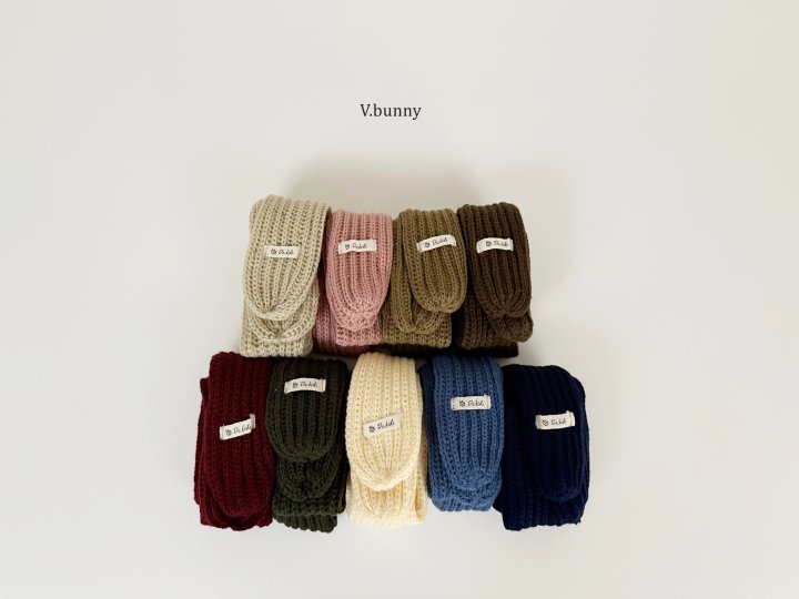 V Bunny - Korean Children Fashion - #discoveringself - Roundy Muffler - 3