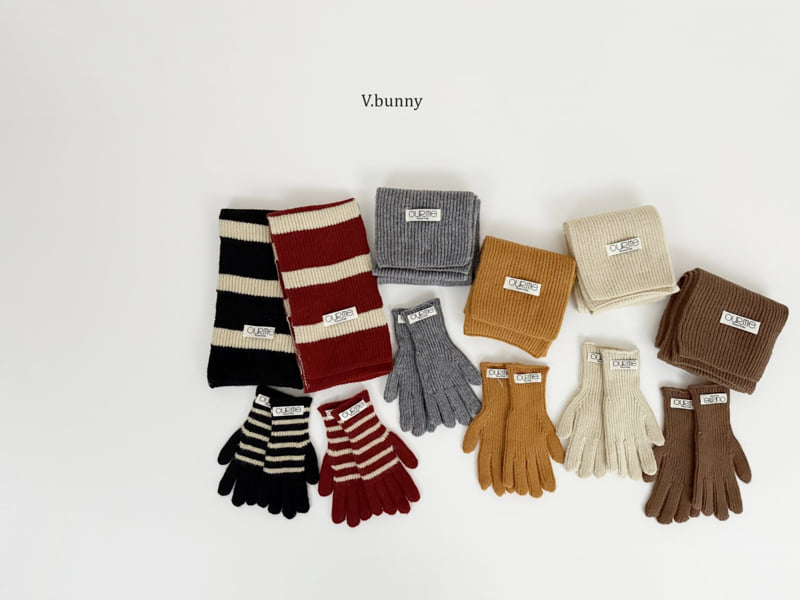 V Bunny - Korean Children Fashion - #discoveringself - Twelve Muffler - 12