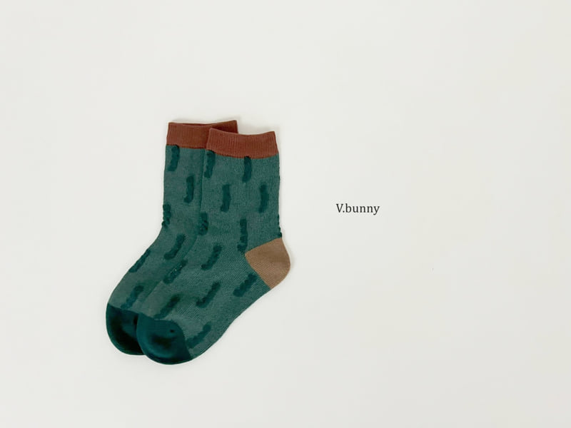 V Bunny - Korean Children Fashion - #fashionkids - Puppy Day Socks Set - 8