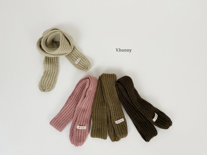 V Bunny - Korean Children Fashion - #discoveringself - Roundy Muffler - 4