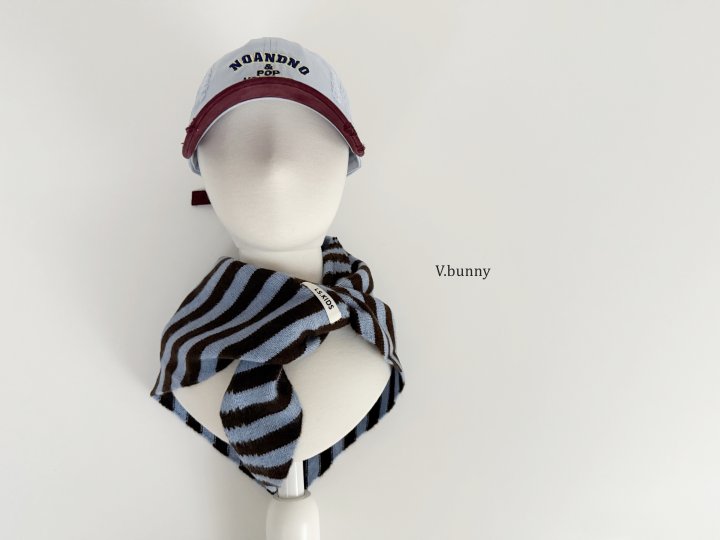 V Bunny - Korean Children Fashion - #kidsstore - Stripe Muffler - 9