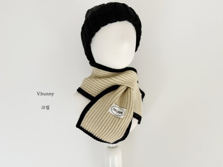 V Bunny - Korean Children Fashion - #kidsstore - Line Stripe Muffler - 8