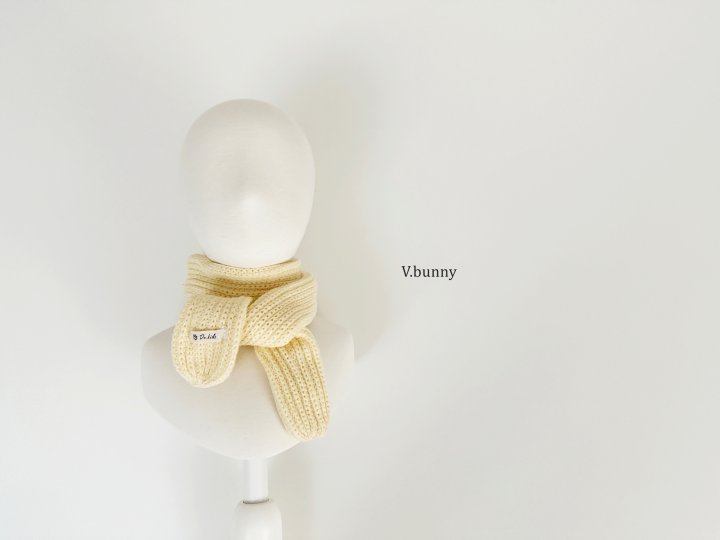 V Bunny - Korean Children Fashion - #kidsstore - Roundy Muffler - 6