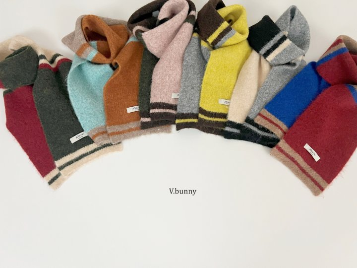 V Bunny - Korean Children Fashion - #kidsstore - Palette Muffler - 2