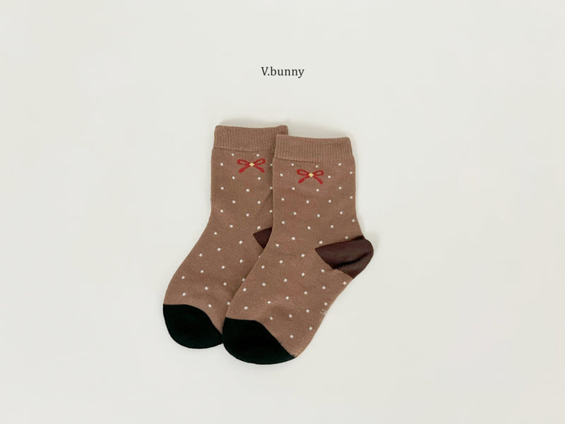 V Bunny - Korean Children Fashion - #kidsstore - Dodori Socks Set - 4