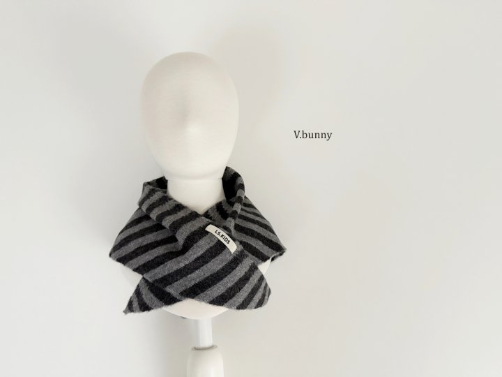 V Bunny - Korean Children Fashion - #kidzfashiontrend - Stripe Muffler - 10
