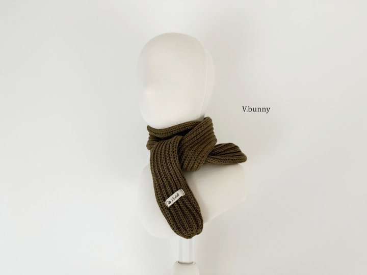 V Bunny - Korean Children Fashion - #kidzfashiontrend - Roundy Muffler - 7